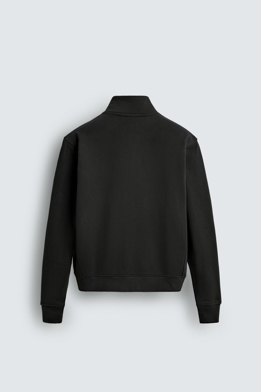SUDADERA HEAVYWEIGHT CREMALLERA / Negro - Zara фото 8