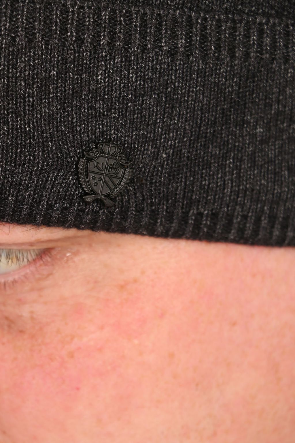 4-22 2029.С3 Шапка мужская утепленная с отворотом - Almond фото 2