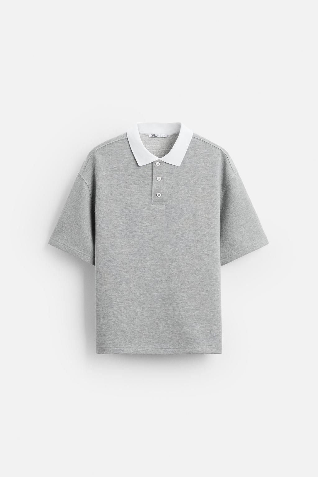 RELAXED FIT POLO SHIRT - Zara фото 14