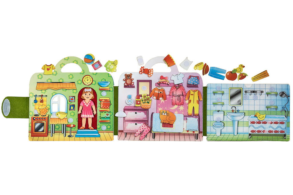 Дидактический коврик Сумка-игралка Кукольный домик - Smiledecor фото 2