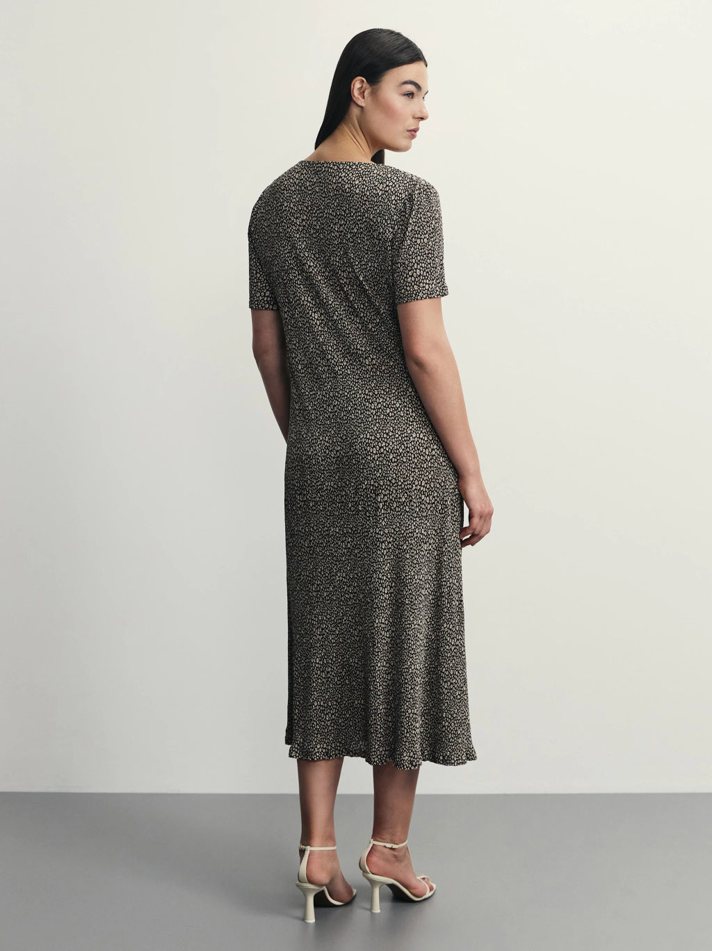 Платье миди с принтом / Zarina фото 9