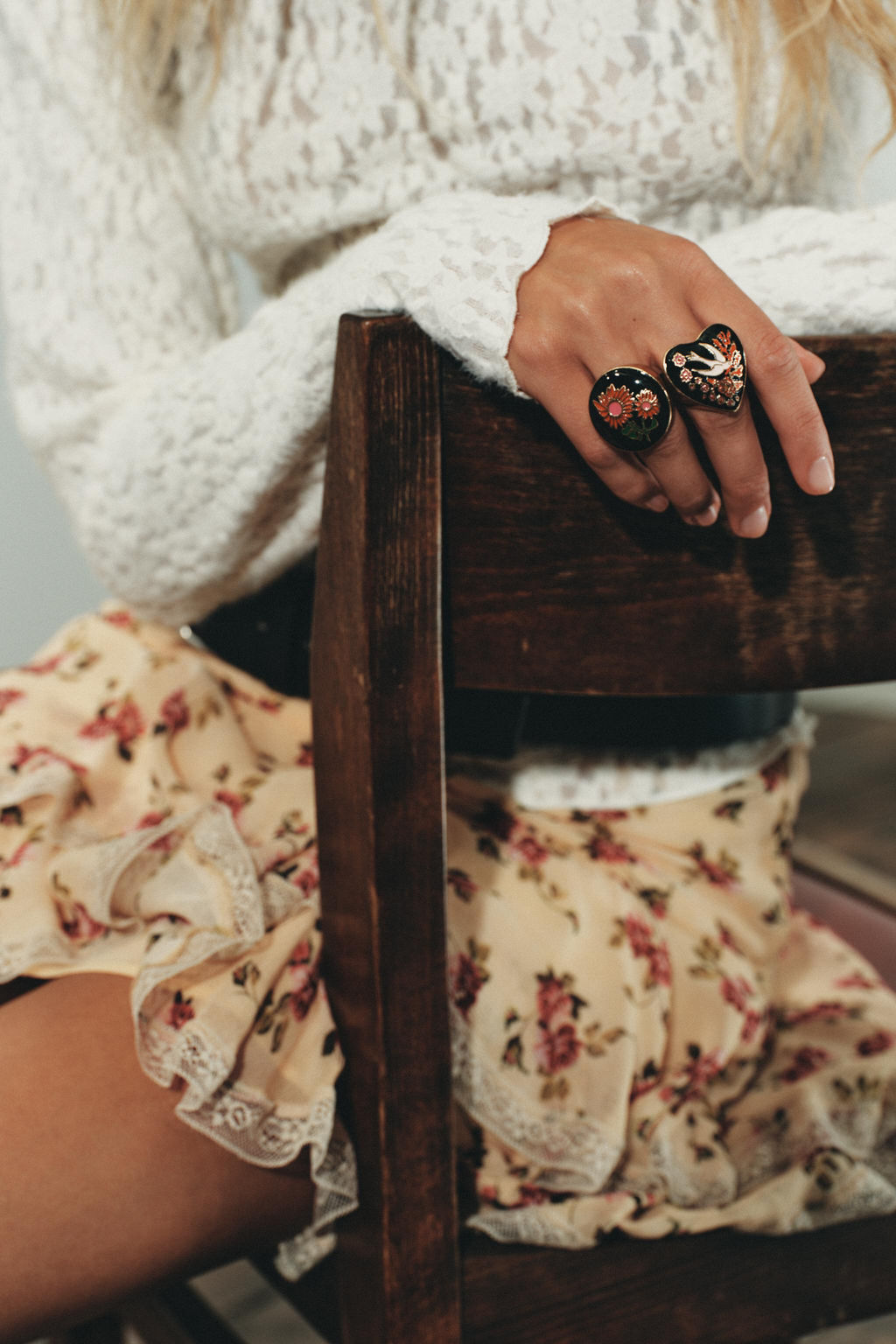 2-PACK OF RESIN SHAPE RINGS - Zara фото 3