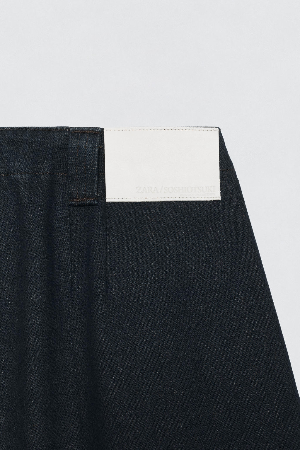 WIDE-LEG JEANS WITH DARTS SOSHIOTSUKI X ZARA фото 14