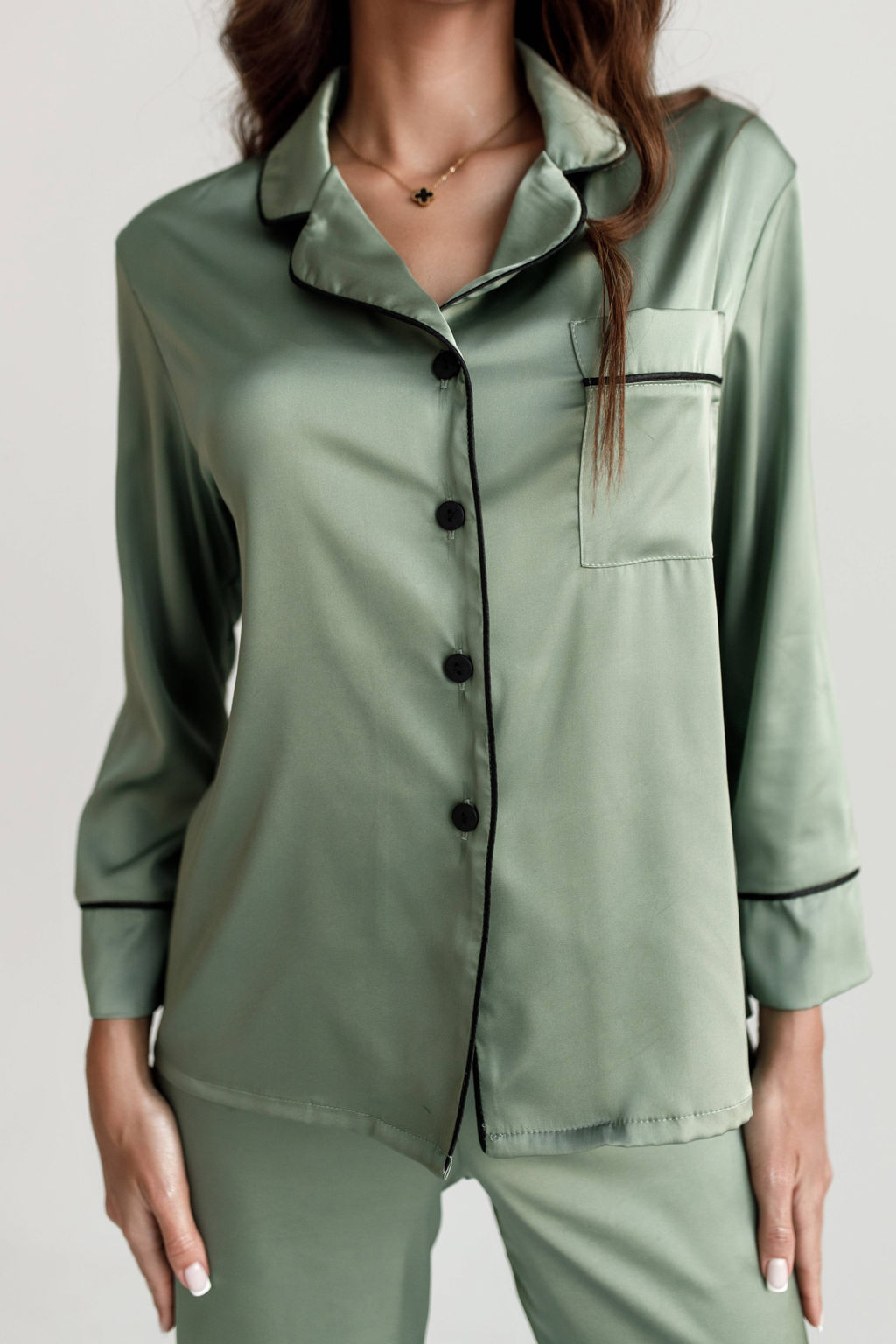 2901 ОЛИВКА ПИЖАМА - Karolina фото 3