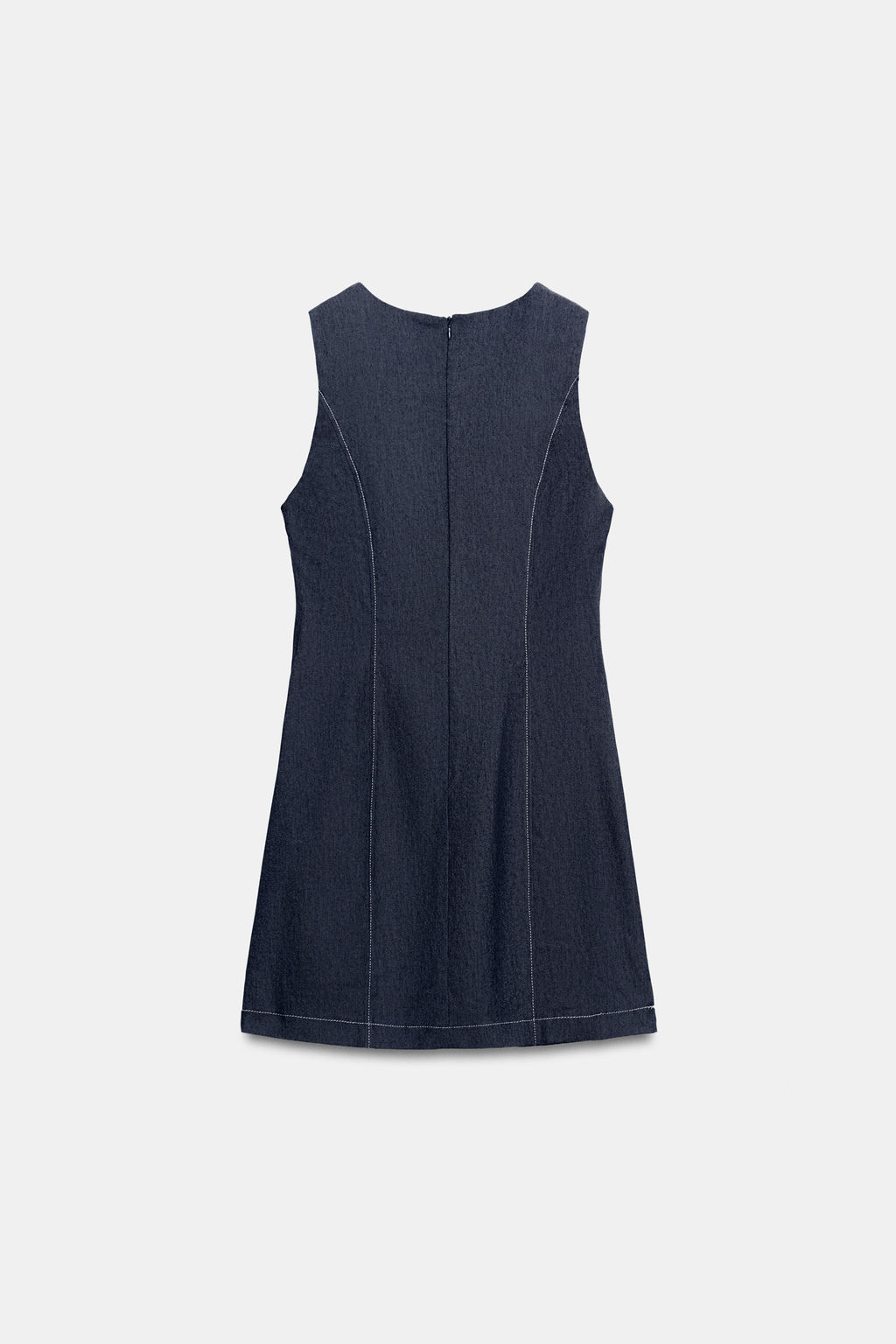 VESTIDO CORTO ALAMARES / ?ndigo - Zara фото 8