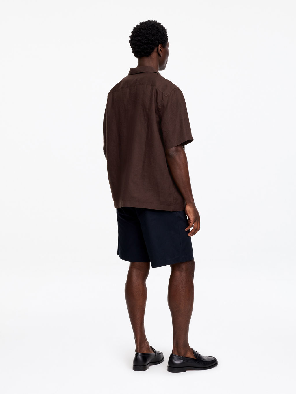 Camisa resort de lino - H&m фото 7