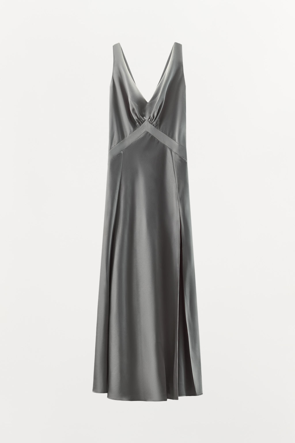 LONG SATIN DRESS - Zara фото 6