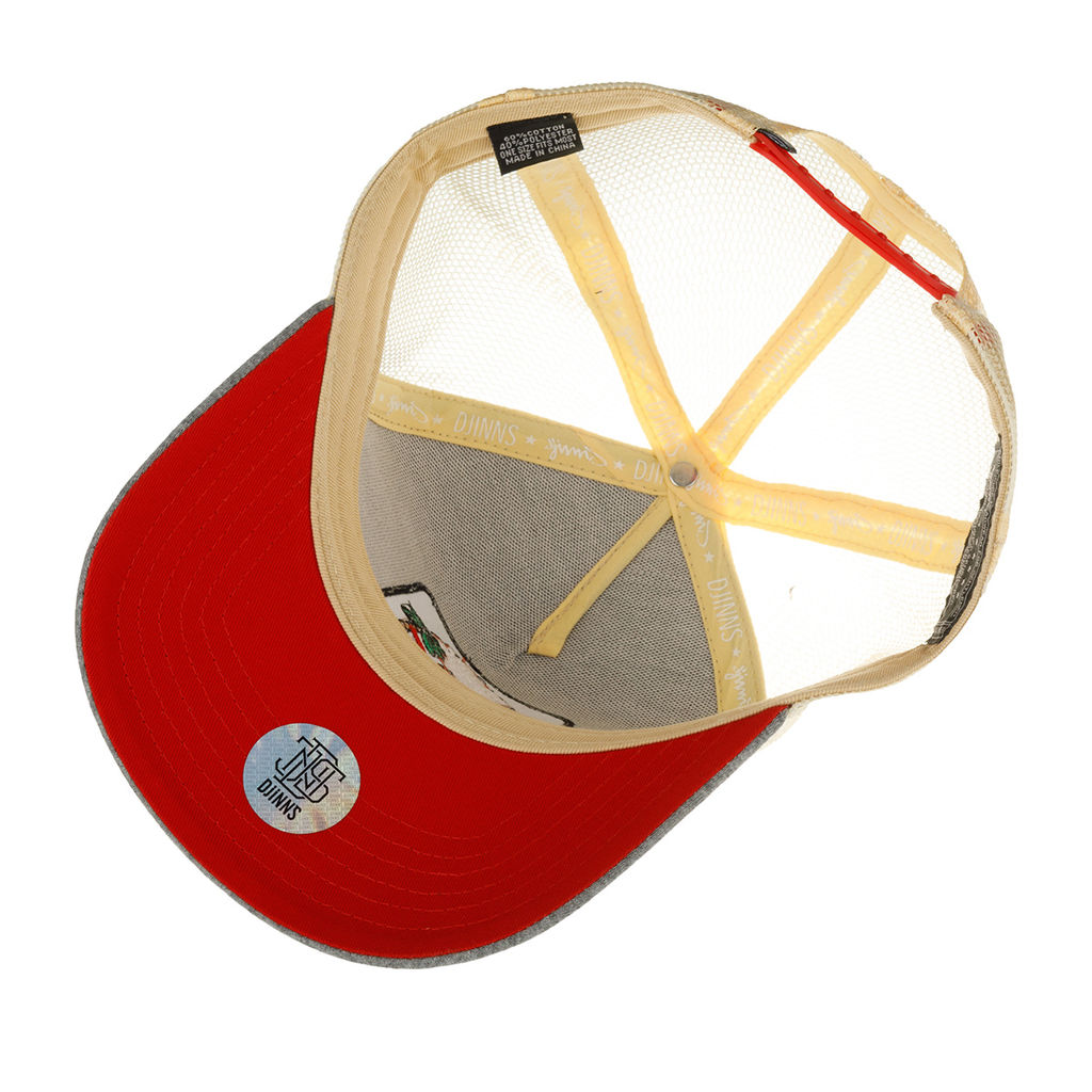 Бейсболка DJINNS арт. HFT DNC New 1.4 (серый)