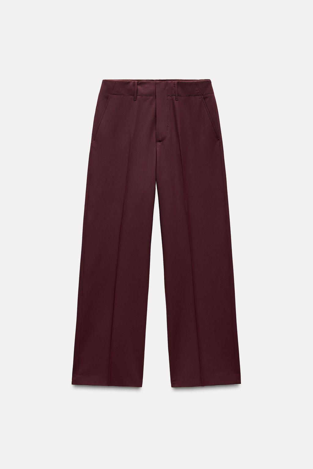 ZW COLLECTION STRAIGHT-LEG TROUSERS - Zara фото 4