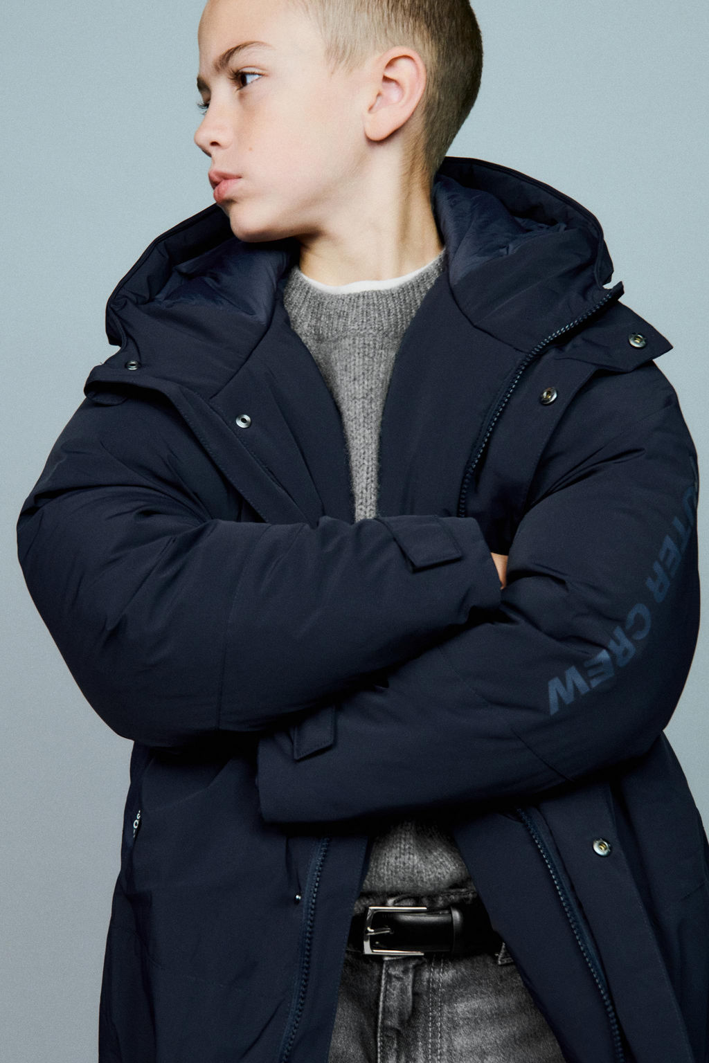 COLOUR BLOCK QUILTED JACKET - Zara фото 10