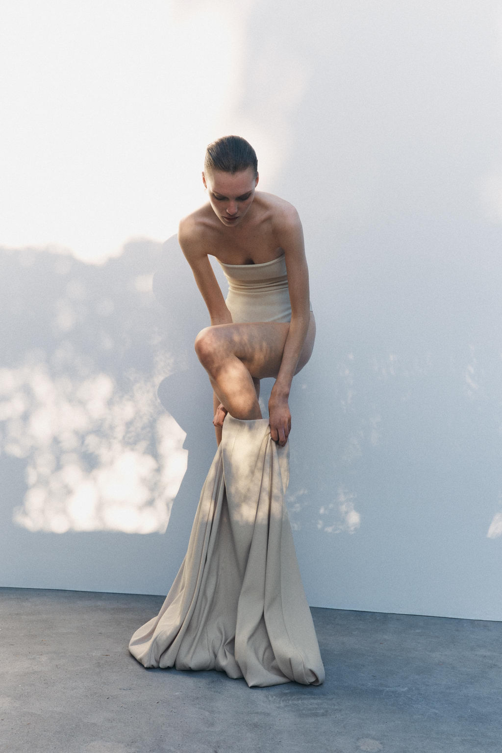 STRETCH BANDEAU BODYSUIT - Zara фото 36