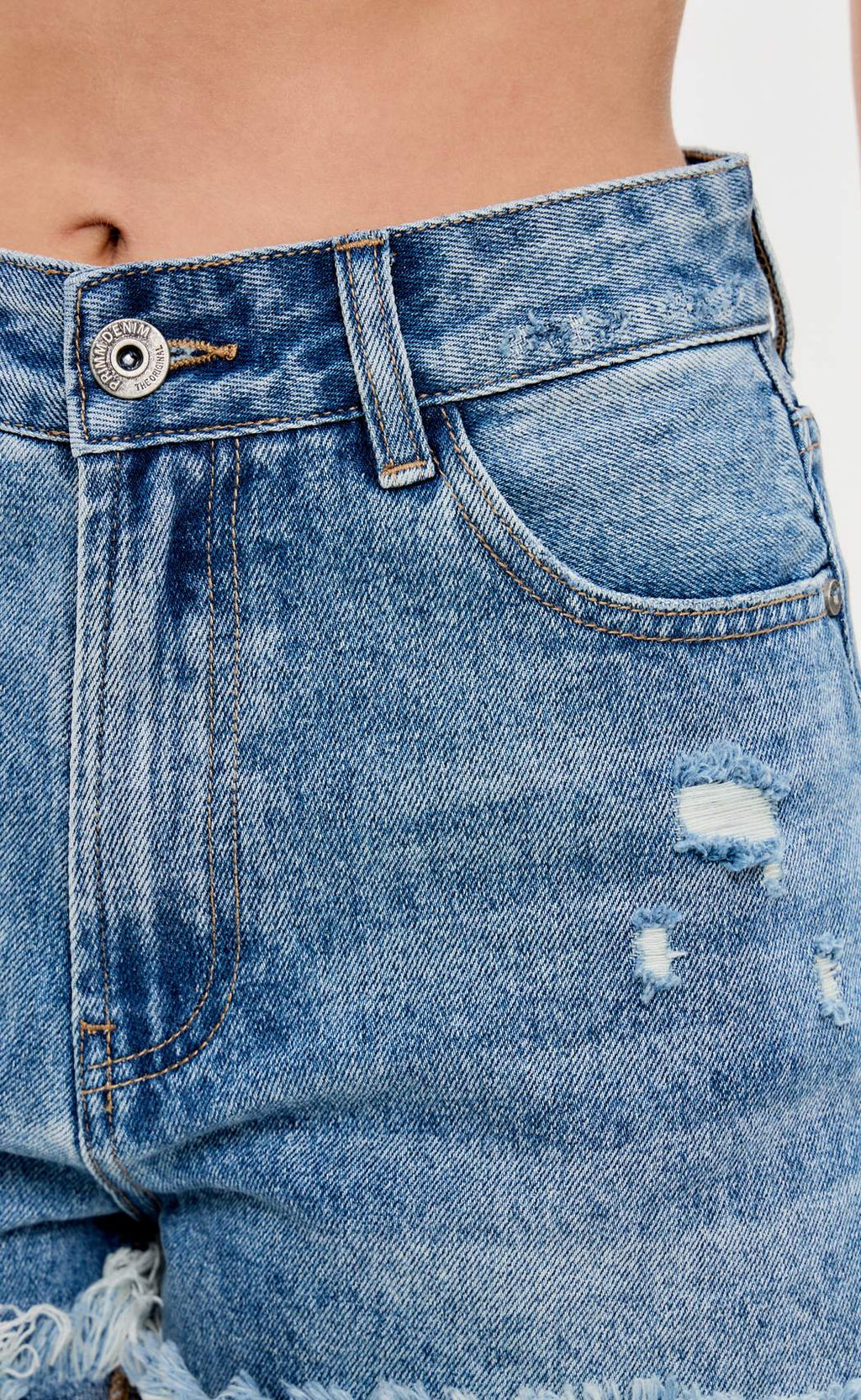 Шорты женские джинсовые TP09-01-2019 голубые