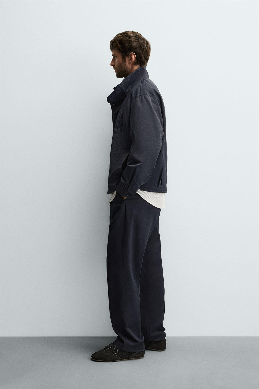 TECHNICAL JACKET WITH CONTRAST LINING - Zara фото 4