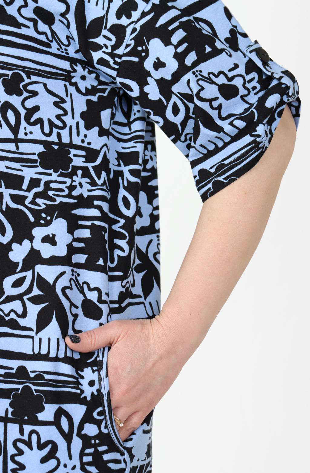 Платье София Х-452 (46-62) кулирка - Лотос фото 32