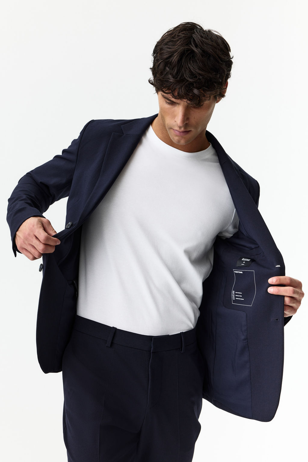 Americana de traje Wrinkle-resistant Slim Fit - H&m фото 9