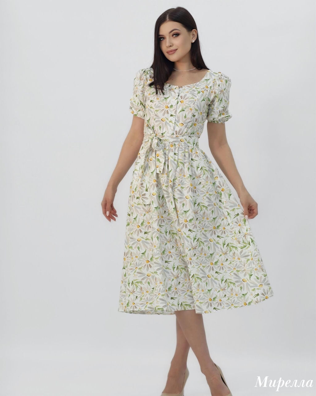 Платье Мирелла (зеленый) - Nadi bordo фото 2