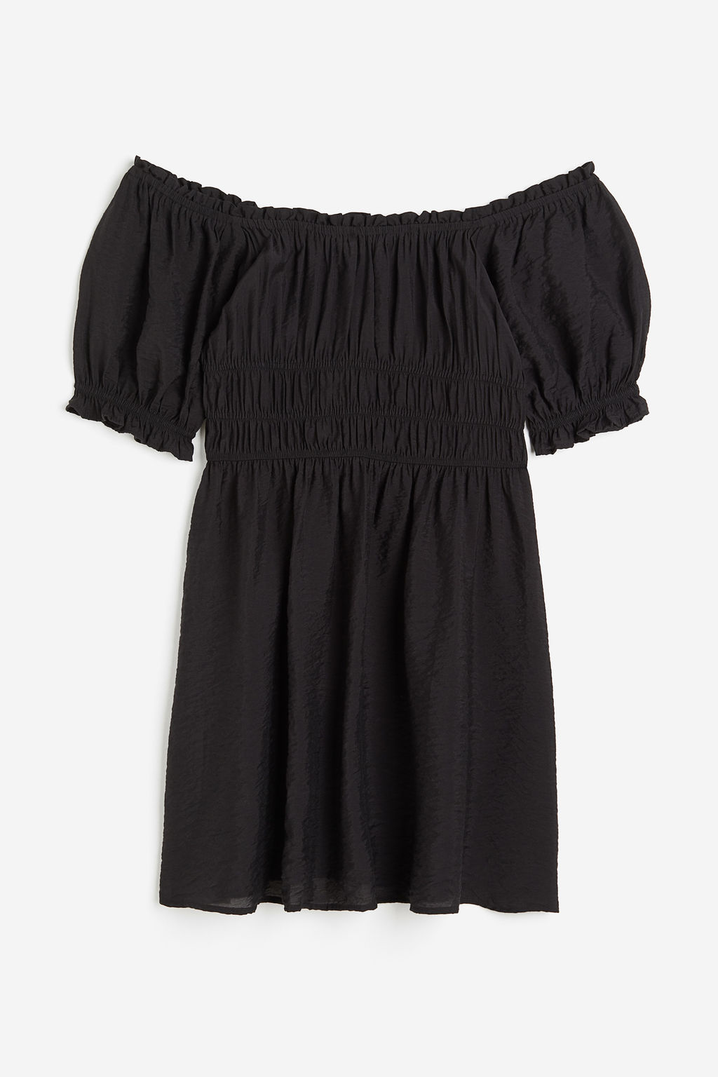 Vestido off-the-shoulder - H&m фото 3