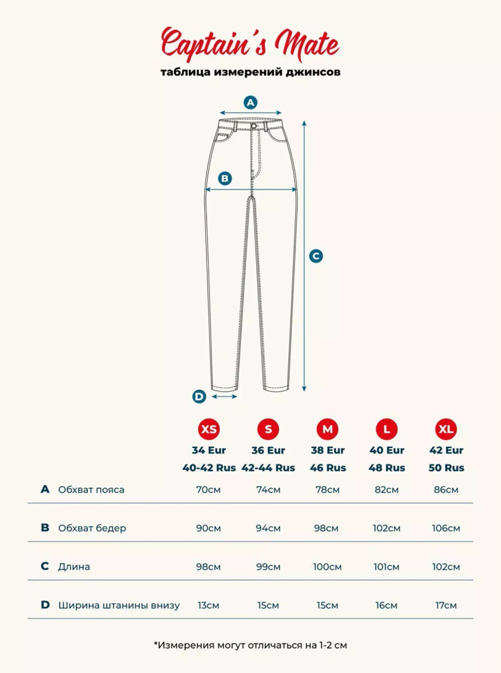 Джинсы женские MOMS Light - Captain's mate фото 34