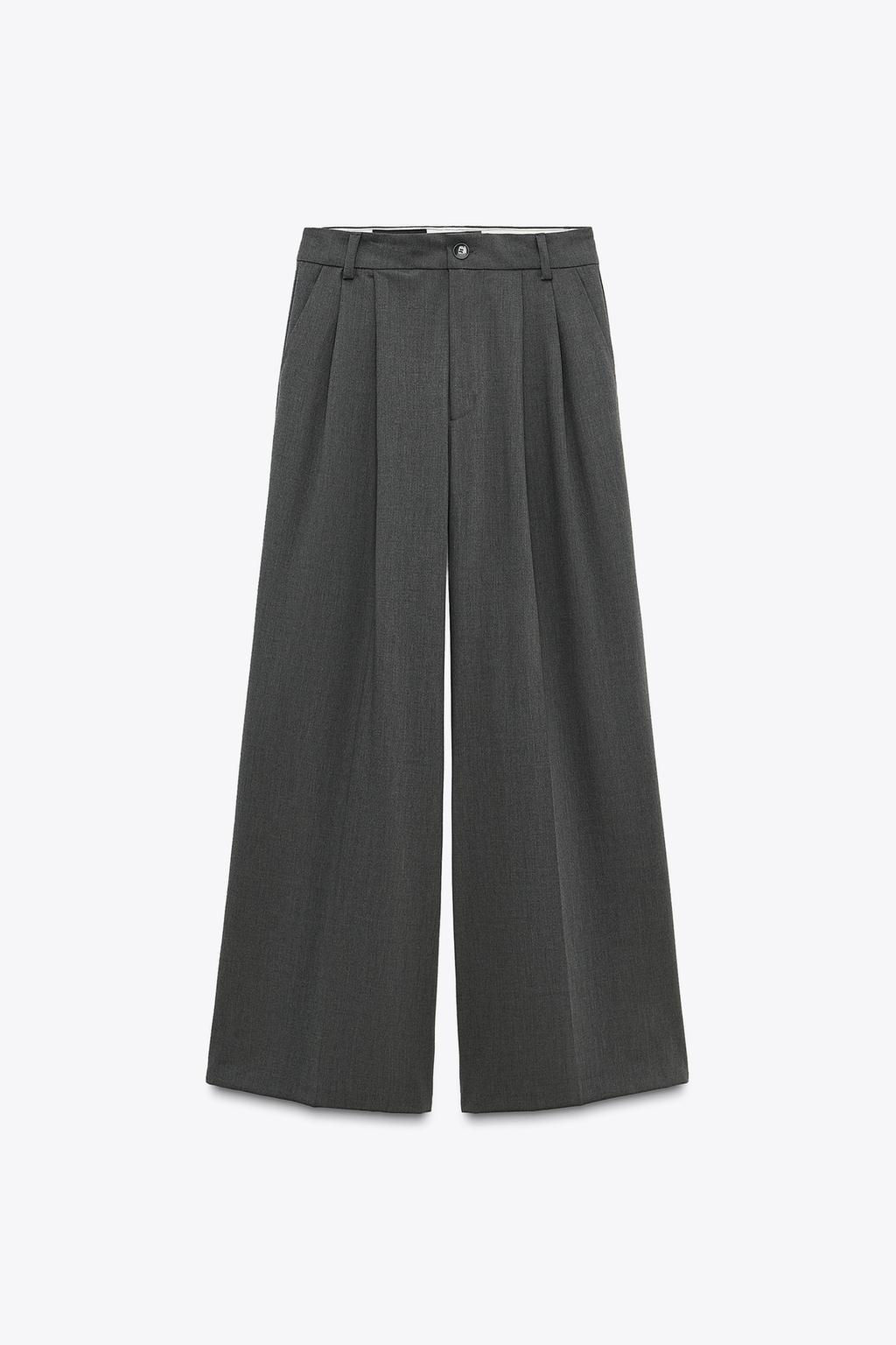 DOUBLE PLEAT TROUSERS - Zara фото 24