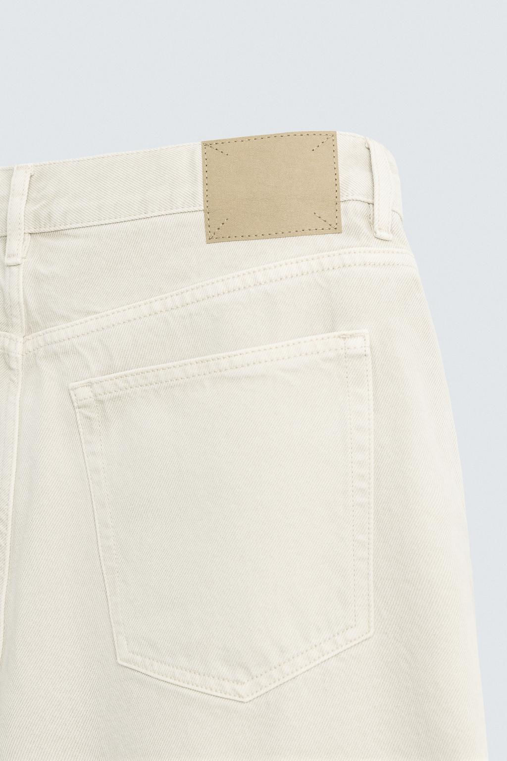 REGULAR FIT DENIM BERMUDA SHORTS - Zara фото 10