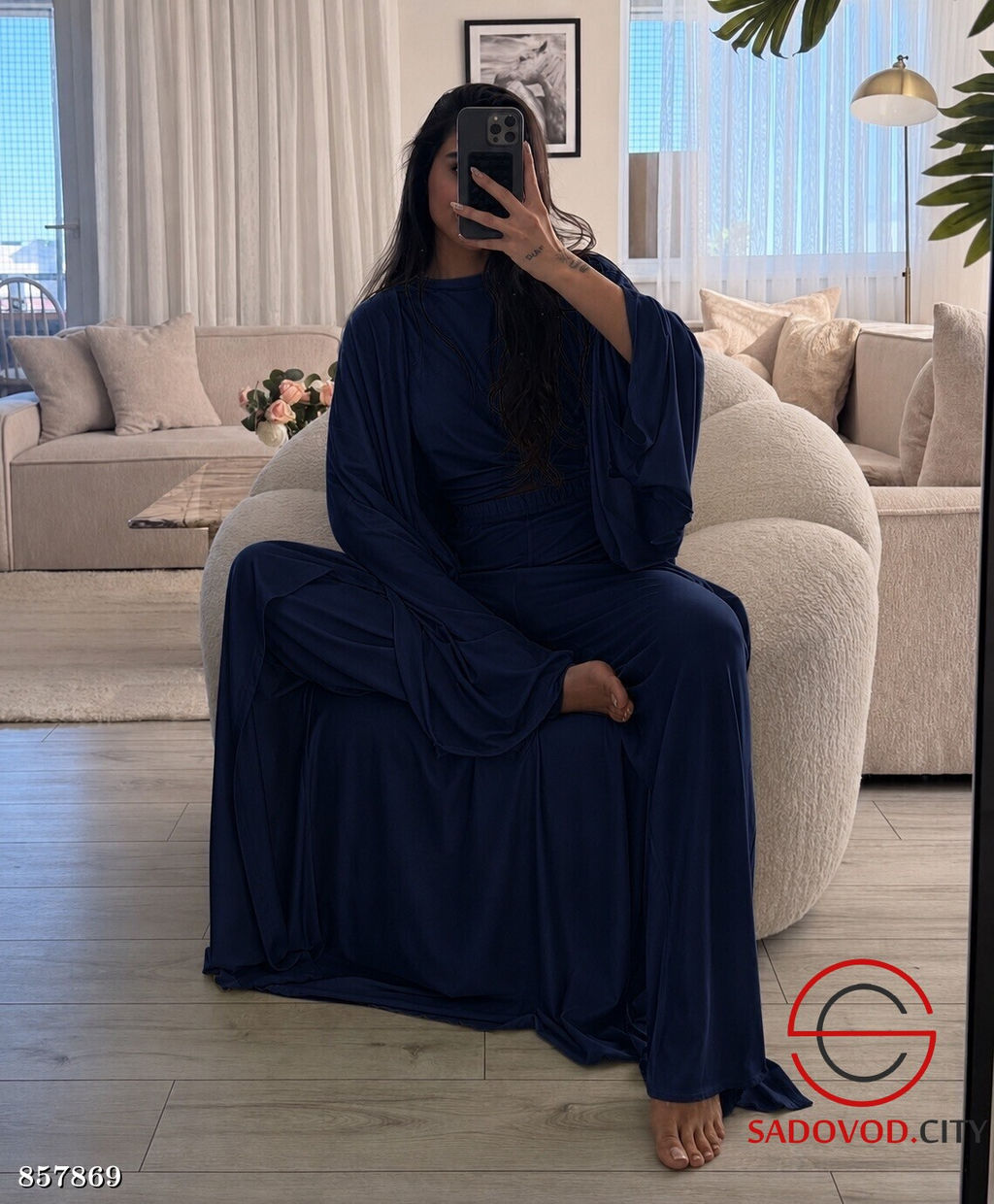 Женский костюм тройка с кардиганом - Fiona фото 7