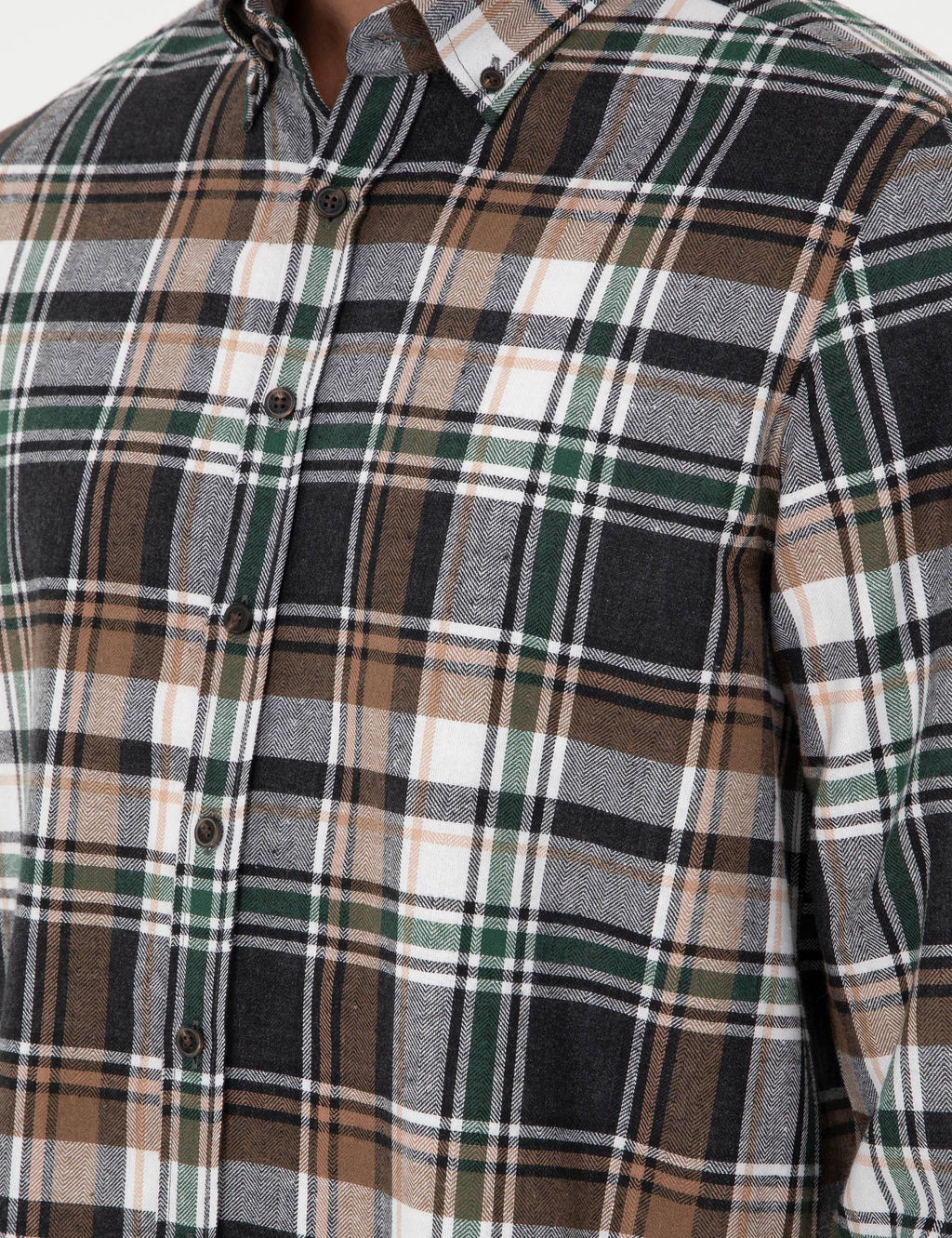 Kahverengi Comfort Fit Oduncu G_mlek - Pierre cardin фото 7