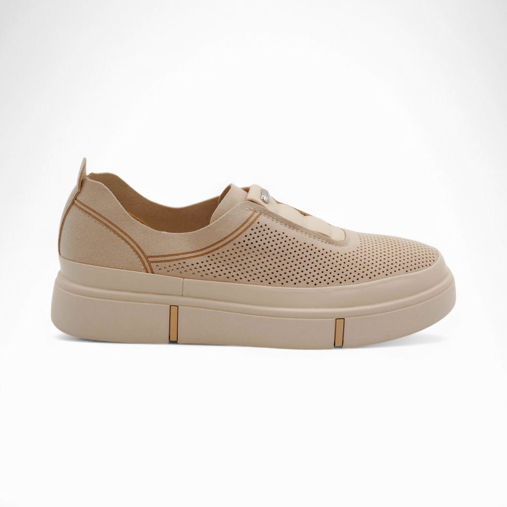 Летние кроссовки FDL336-1 бежевые - Sport фото 2