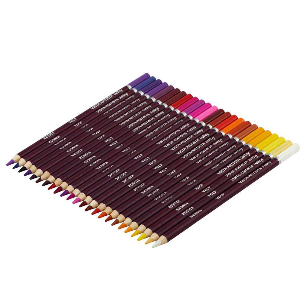 VISTA-ARTISTA Gallery VGCPP-72 Набор цветных карандашей заточенный 72 цв. подарочная упаковка