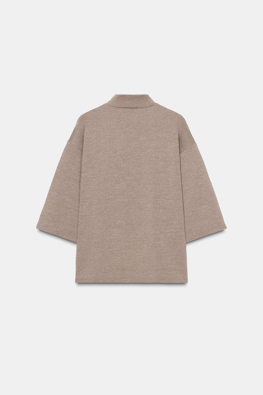 CAMISETA PIQU? CUELLO PERKINS / Marr?n claro - Zara фото 5