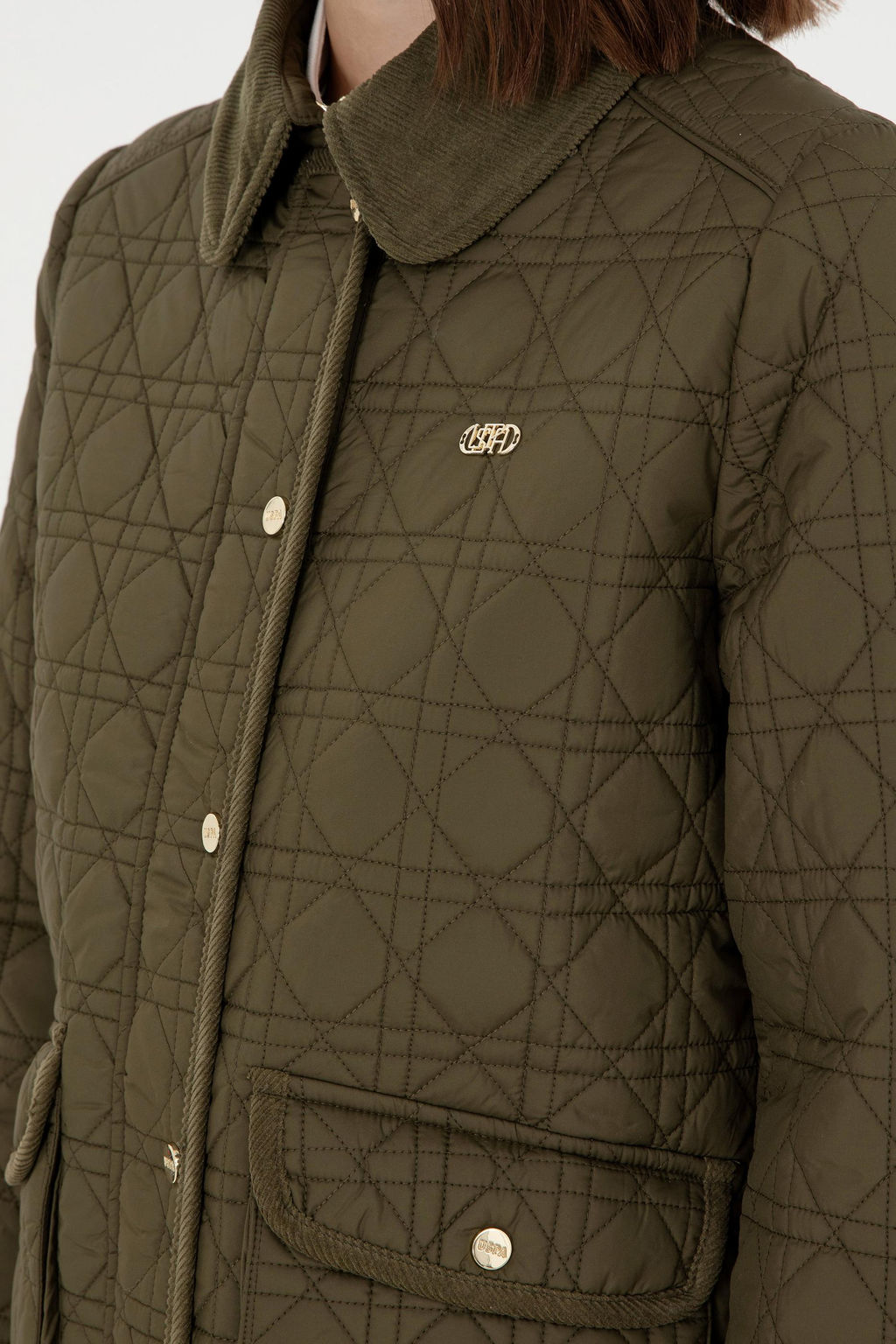 Женское пальто цвета хаки - U.s. polo assn фото 7