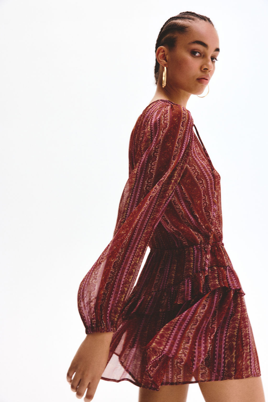 Vestido con volante - H&m фото 4