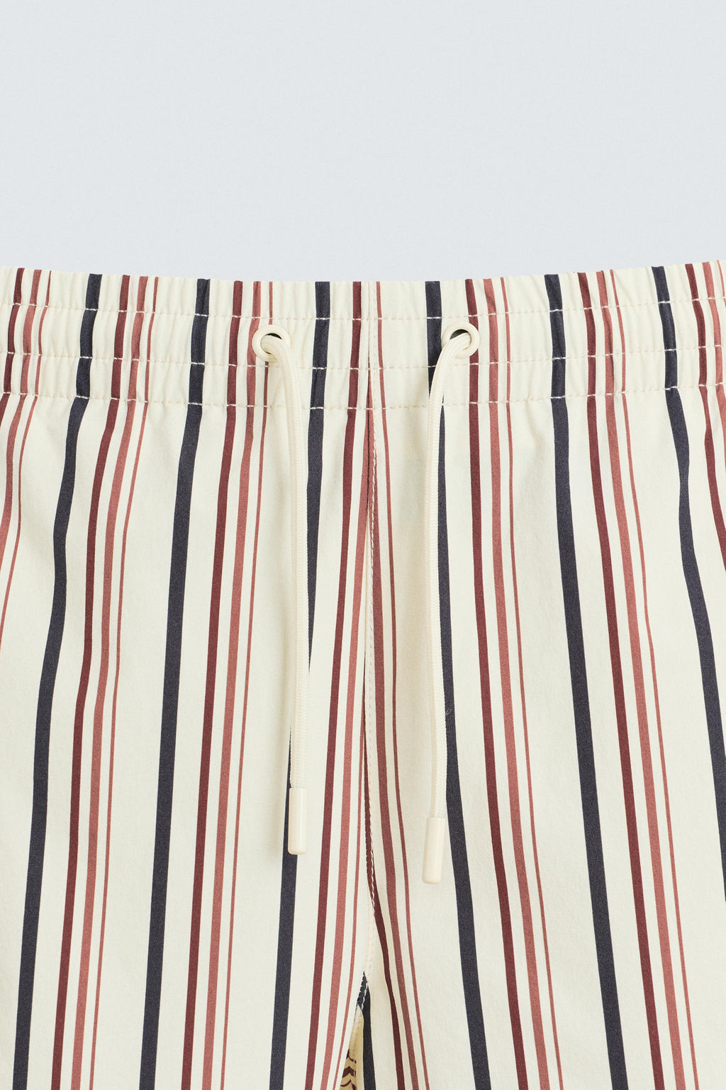 STRIPED MID-LENGTH SWIMMING TRUNKS - Zara фото 3