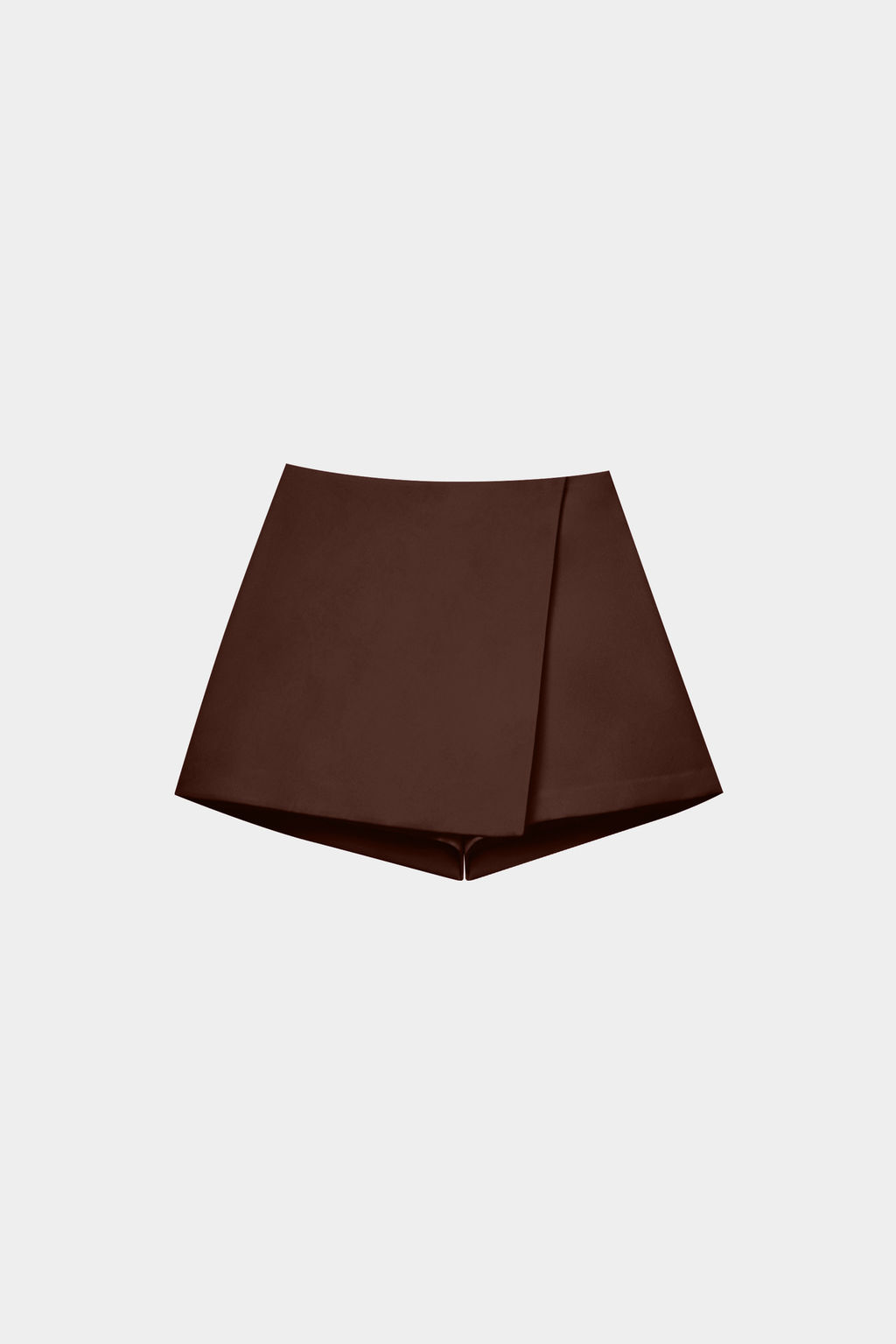 Шорты мини изо льна на запах - Mollis фото 8