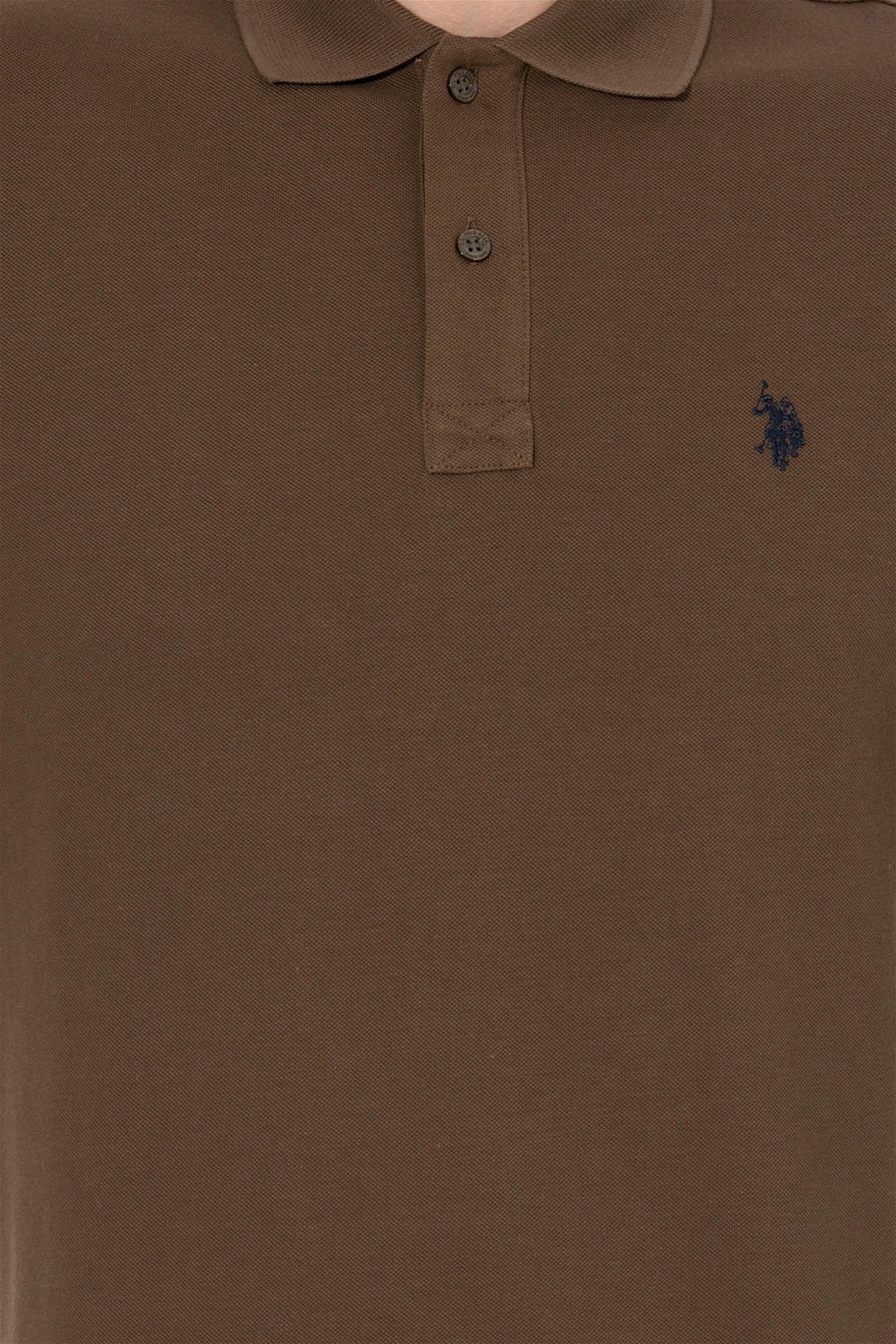 Мужской базовый свитшот кокосового цвета - U.s. polo assn фото 6