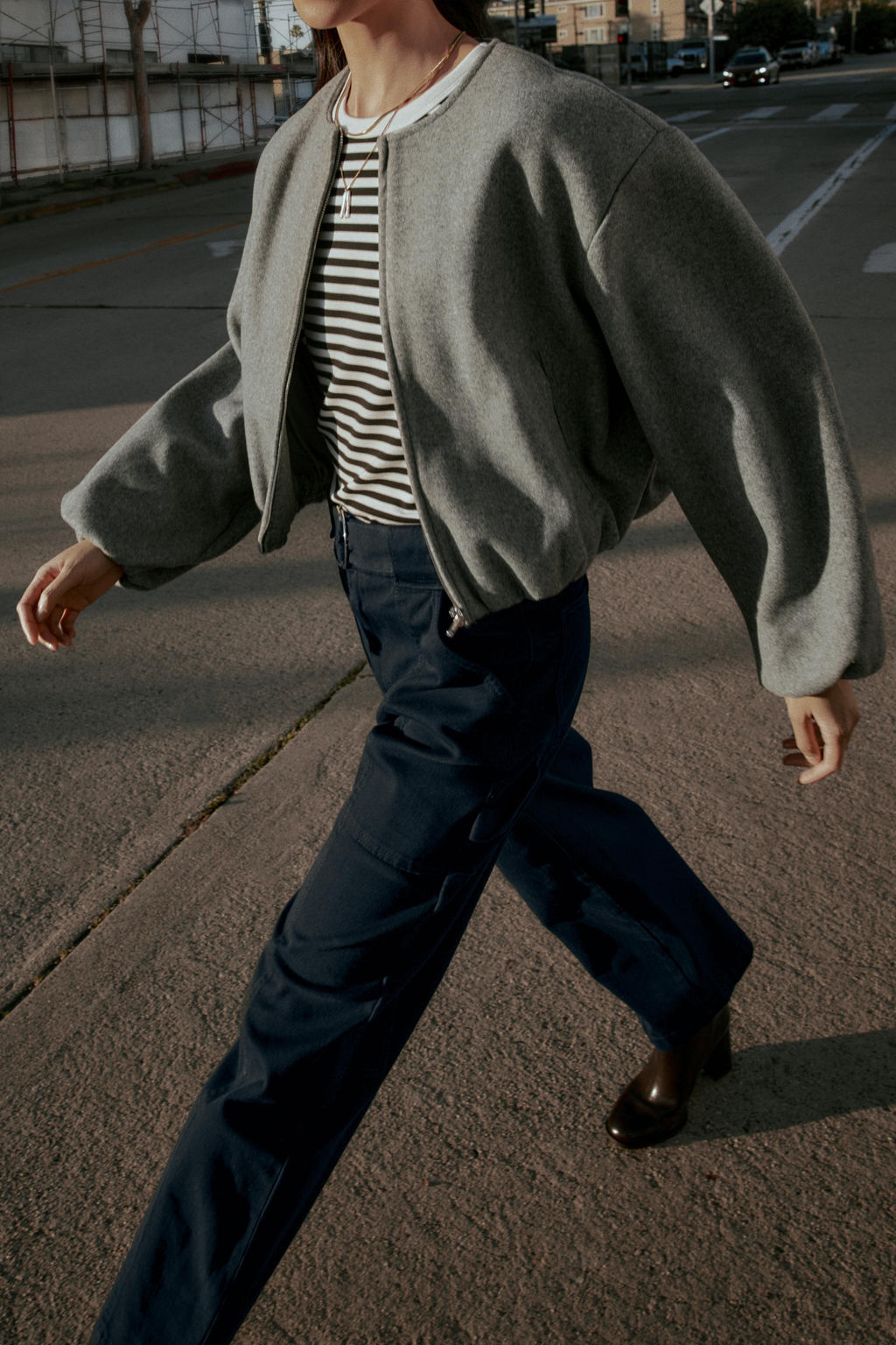 CHAQUETA BOMBER SOFT / Gris - Zara фото 3