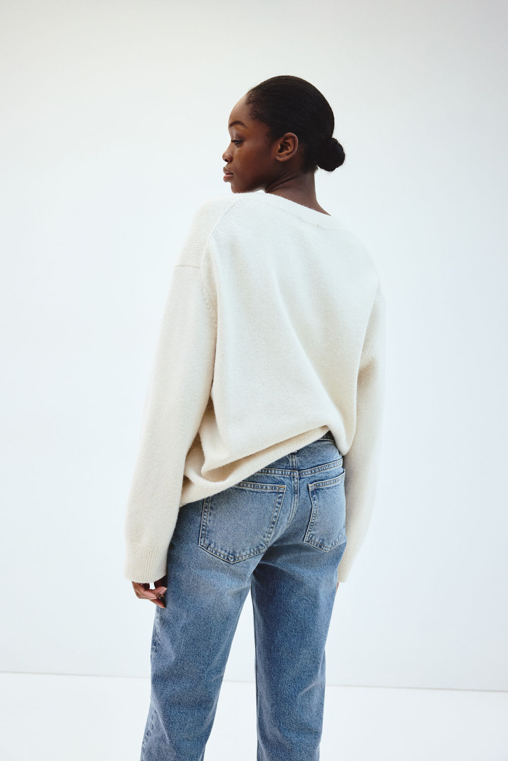 MAMA Slim Mom Ankle Jeans - H&m фото 5