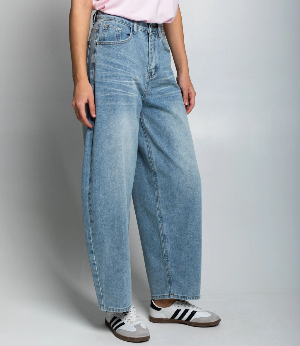 Джинсы #КТ61926, голубой