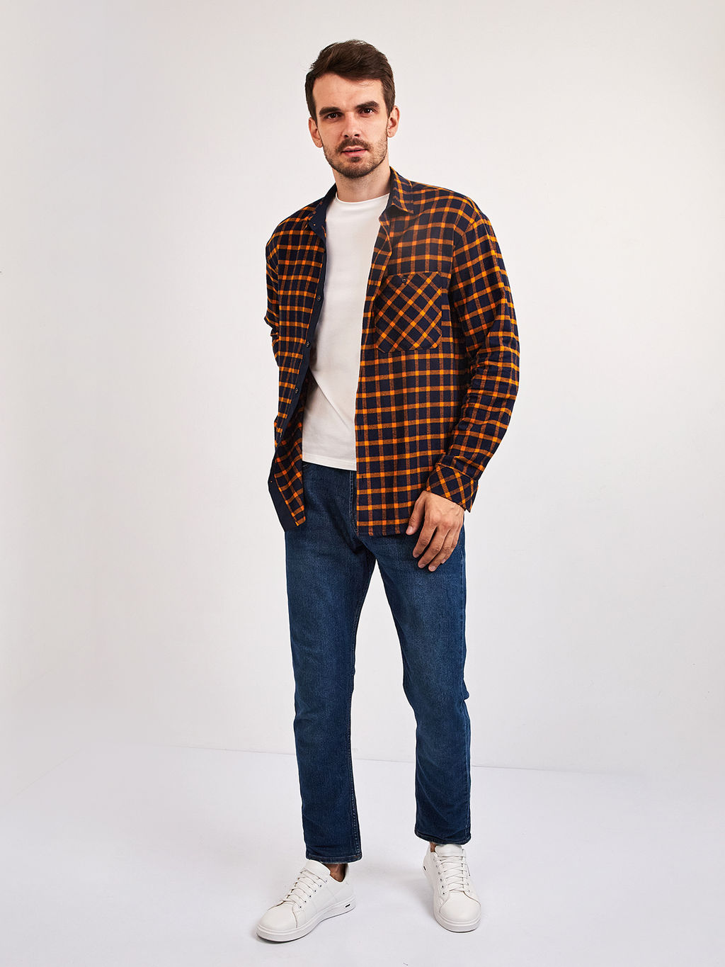 Сорочка мужская длинный рукав GREG S255/211/8920/P/1p фото 4