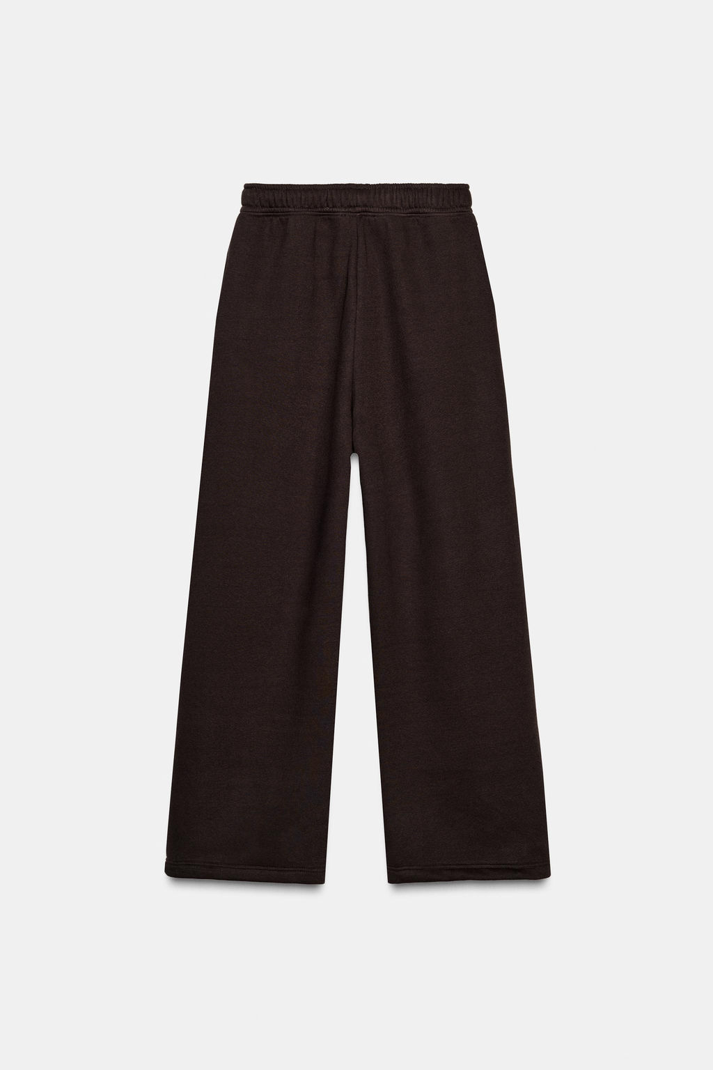 PANTAL?N FELPA B?SICO RECTO BAJO AJUSTABLE / Marr?n - Zara фото 5