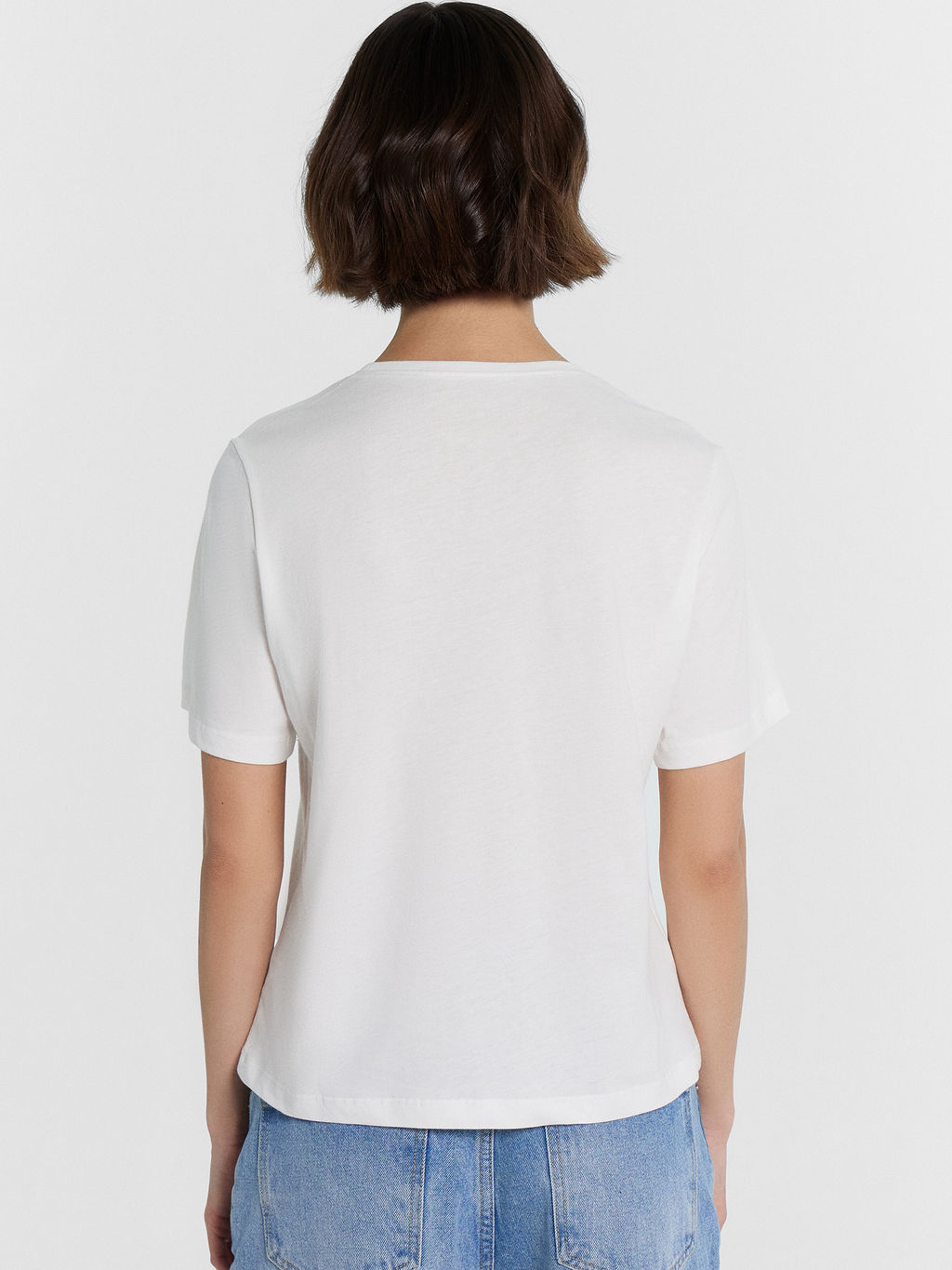 Футболка женская белая белый 112998 - Mark formelle фото 6