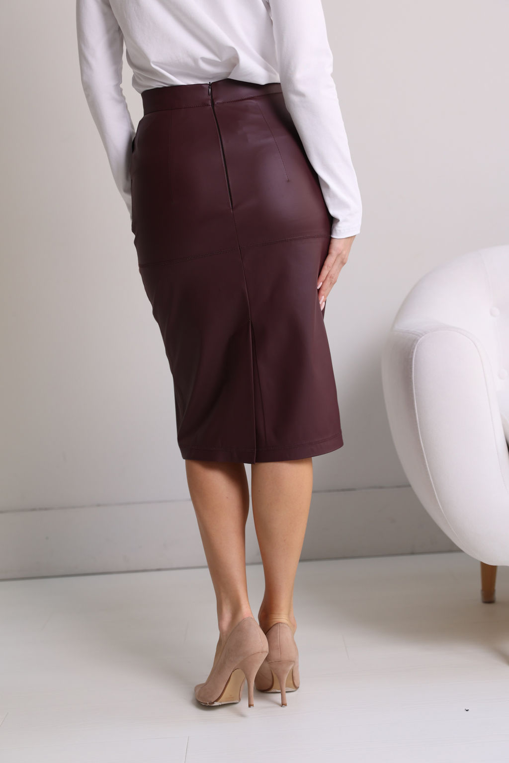 Юбка миди с отстрочкой - Looklikecat фото 6