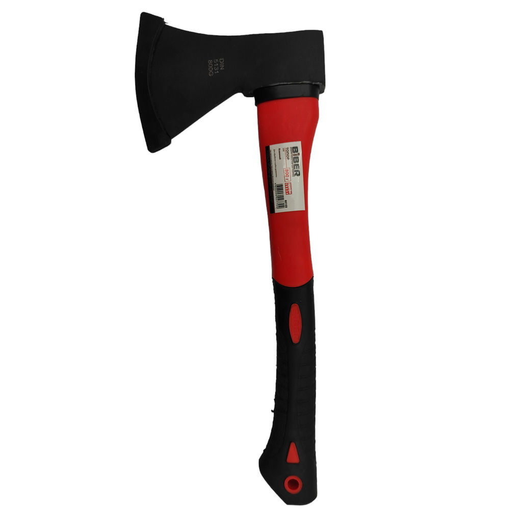 Топор кованый 0,8кг "Премиум" фиберглас.рукоятка "Бибер"