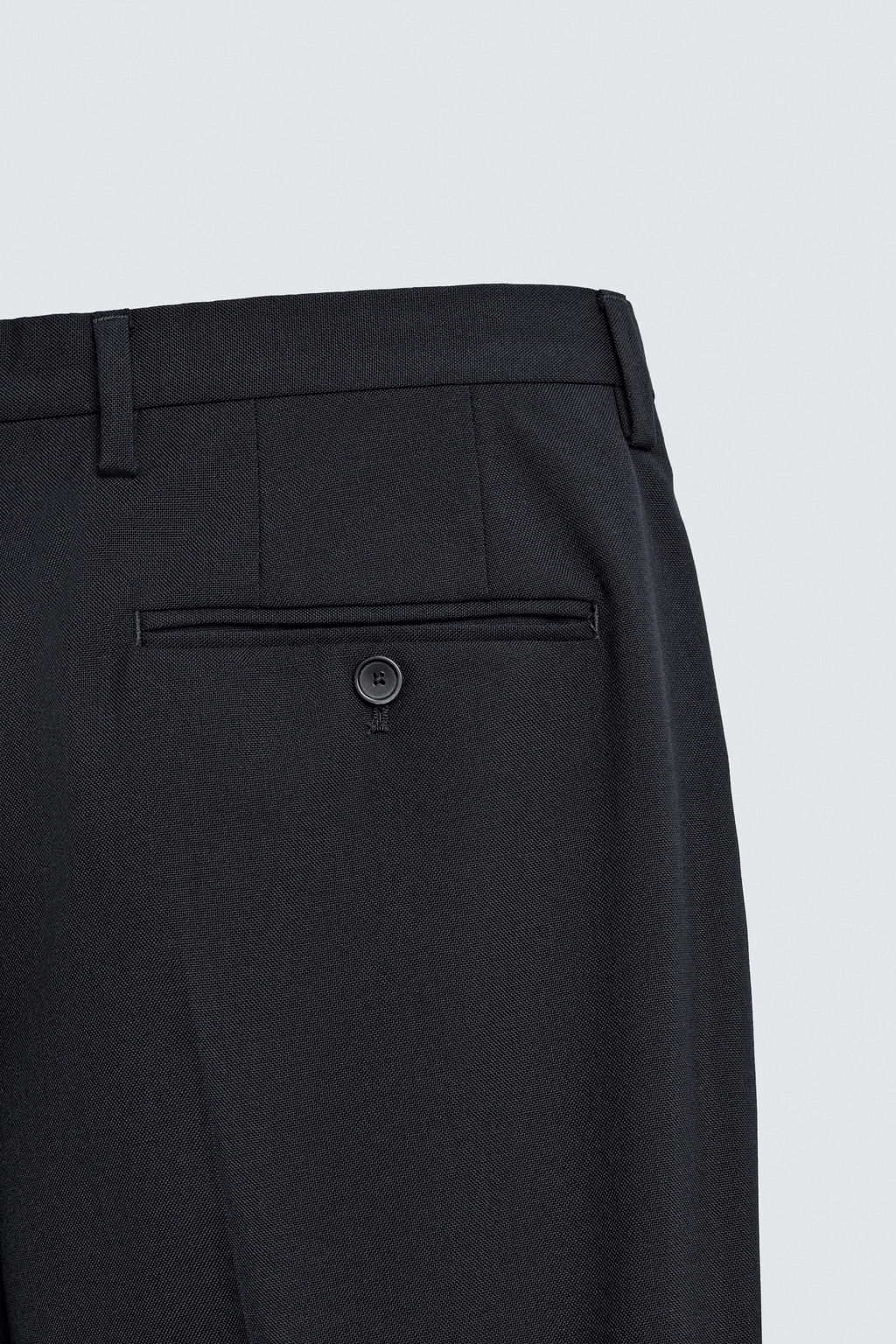 100% WOOL SUIT TROUSERS - Zara фото 8
