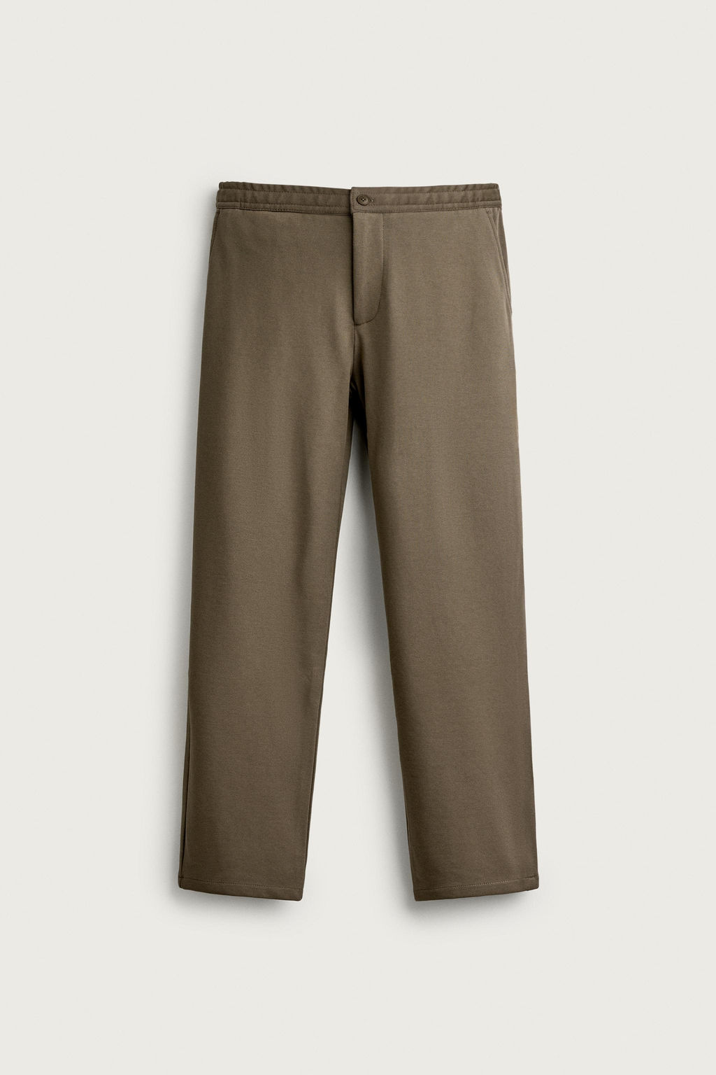 PANTAL?N REGULAR FIT CONFORT / Khaki - Zara фото 4