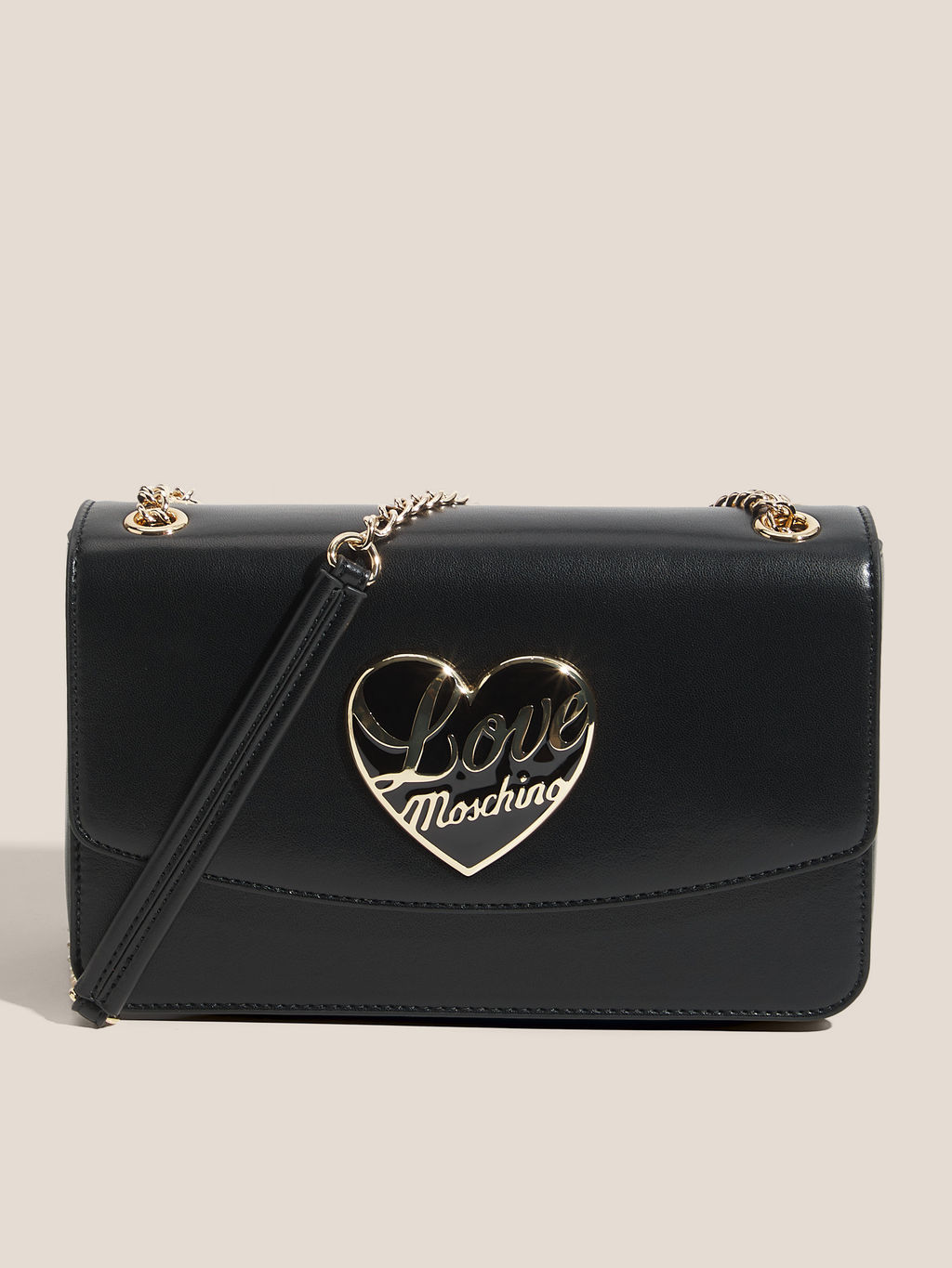 Женская сумка на плечо LOVE MOSCHINO LOVE HEART Артикул 4561203, черный