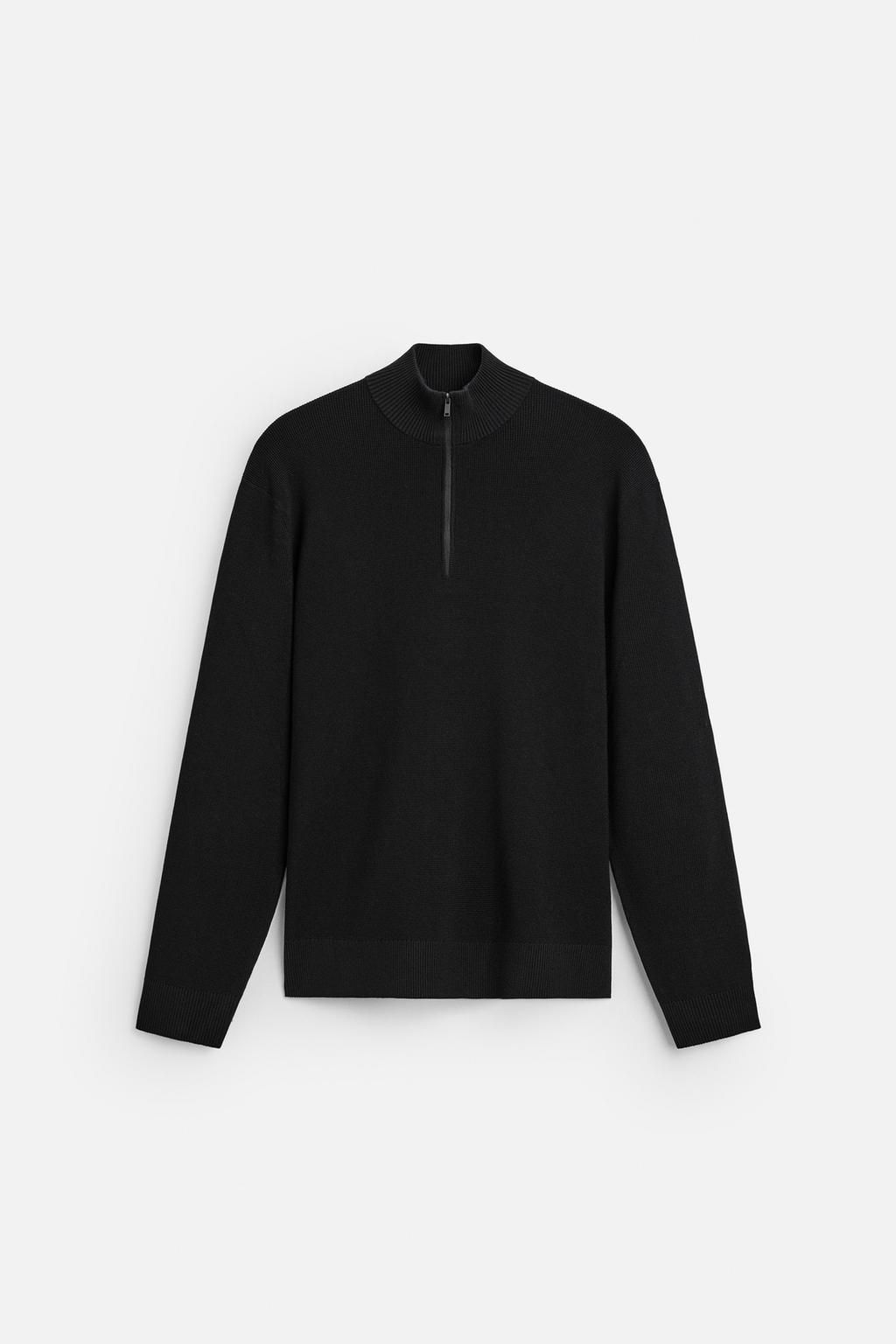 QUARTER-ZIP SWEATER - Zara фото 7