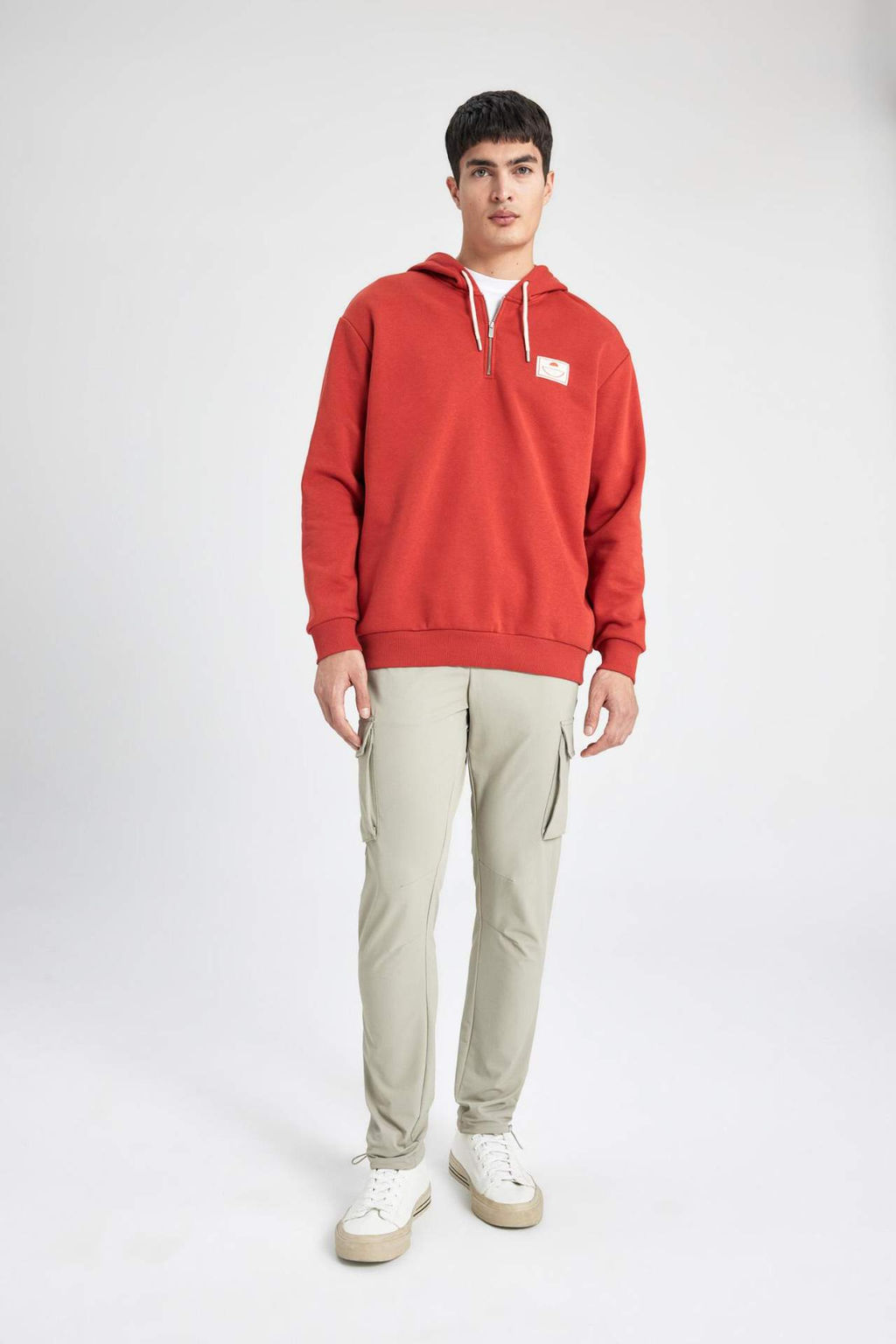 Yazl?k Taktik Jogger Pantolon Slim Fit Dar Kesim Kargo Cepli - Defacto фото 7