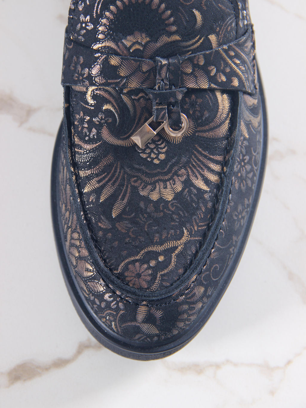 Лоферы лоферы EDART 170.2699bl. Черный грация  фото 11