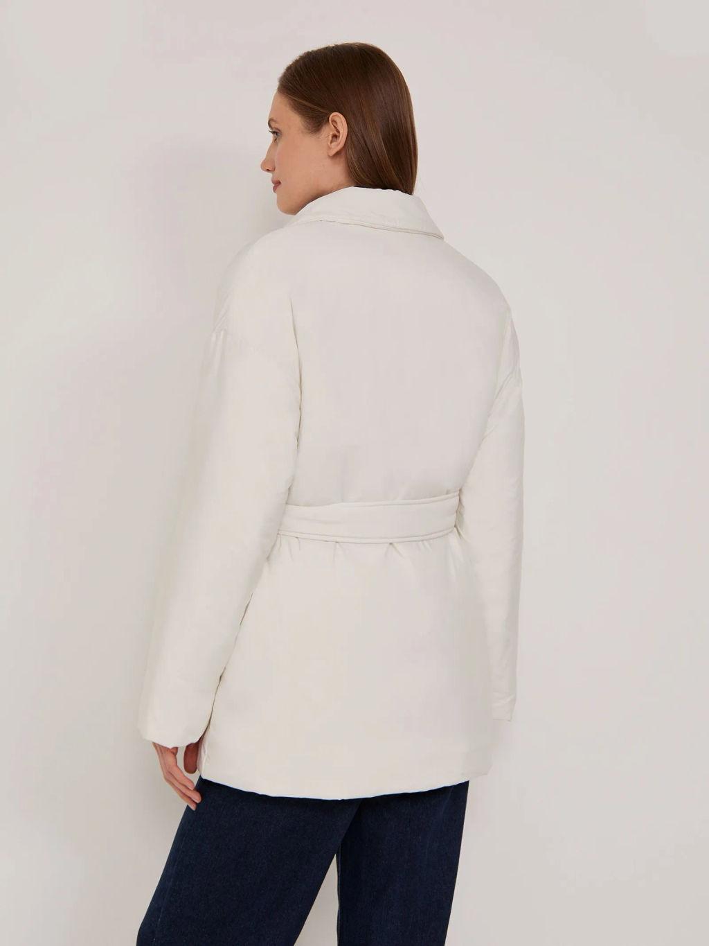 Куртка с поясом - Emka фото 4