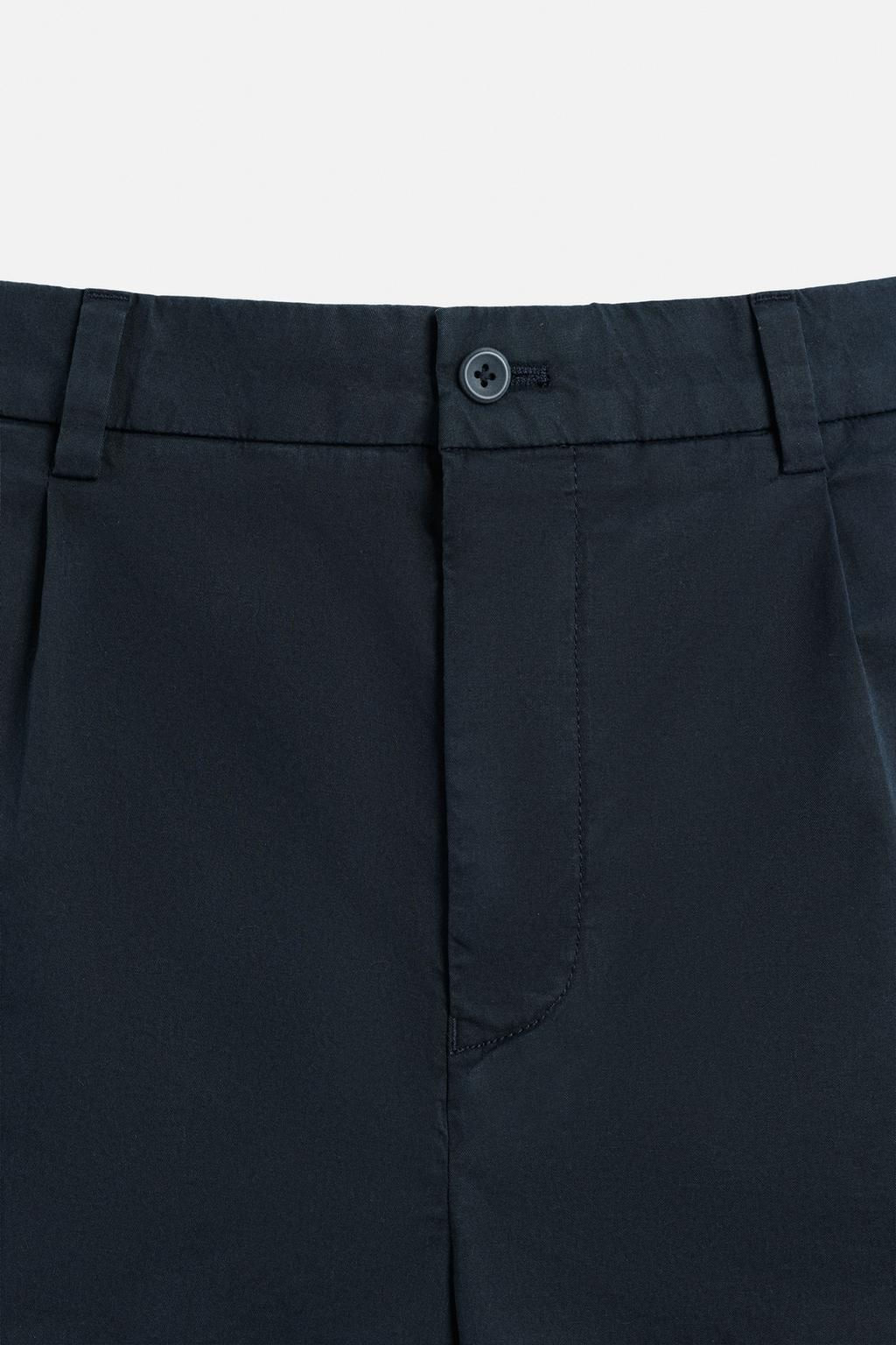 PLEATED REGULAR FIT BERMUDA SHORTS - Zara фото 8